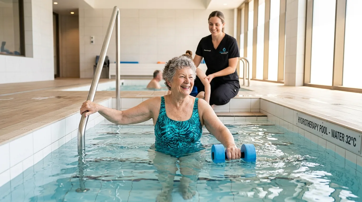 Exercices d'aquagym pour soulager l'arthrose en douceur