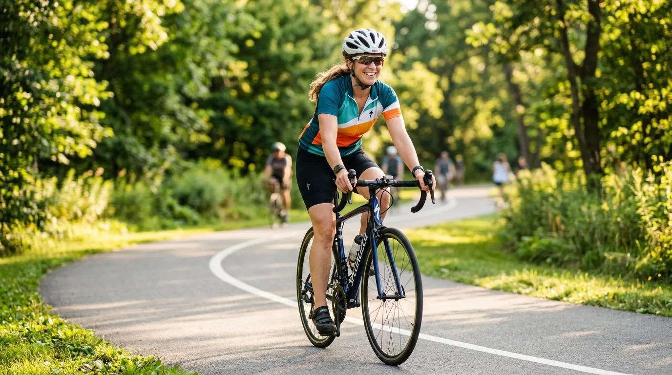 Reprise du vélo après consolidation et rééducation d'une fracture osseuse